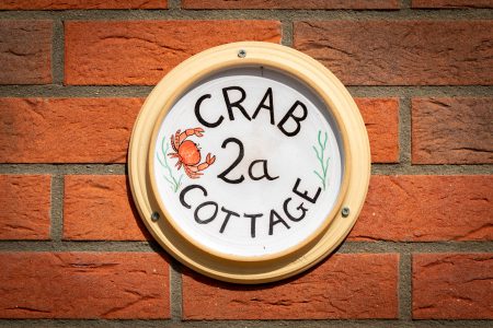 Crab Cottage Sign