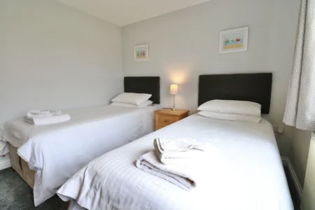 Crab Cottage Twin Bedroom
